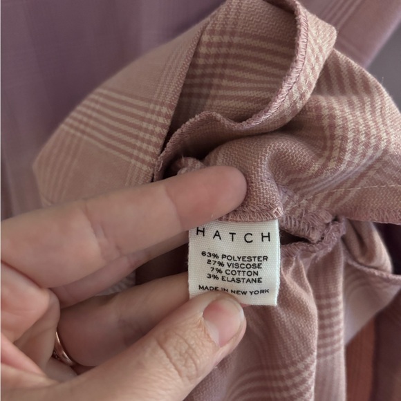 Hatch | Maternity Pink Long Sleeve Dress - Picture 5 of 8